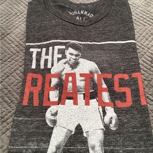 Gray Graphic T-Shirt. 386